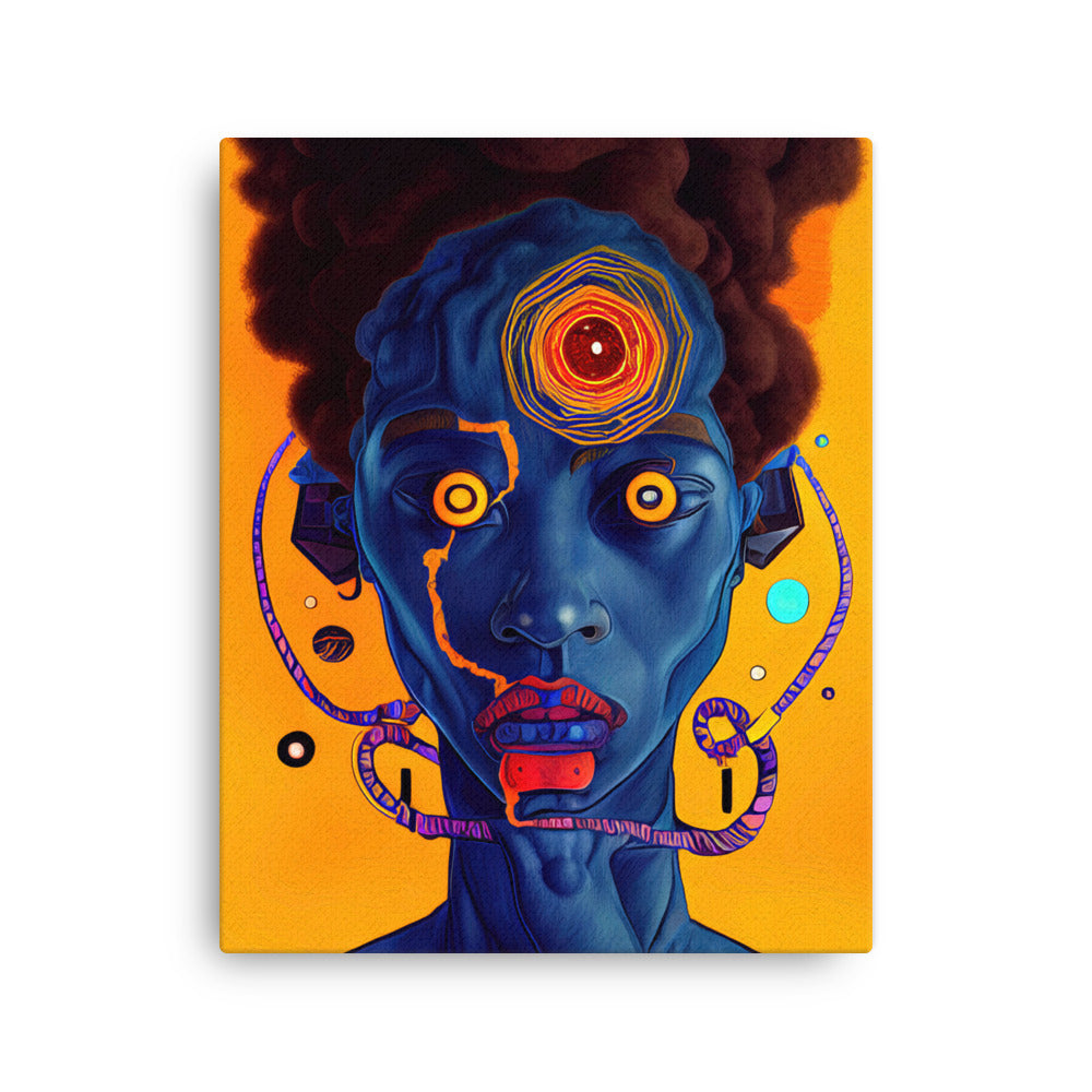 Indigo Psionic - Canvas Prints