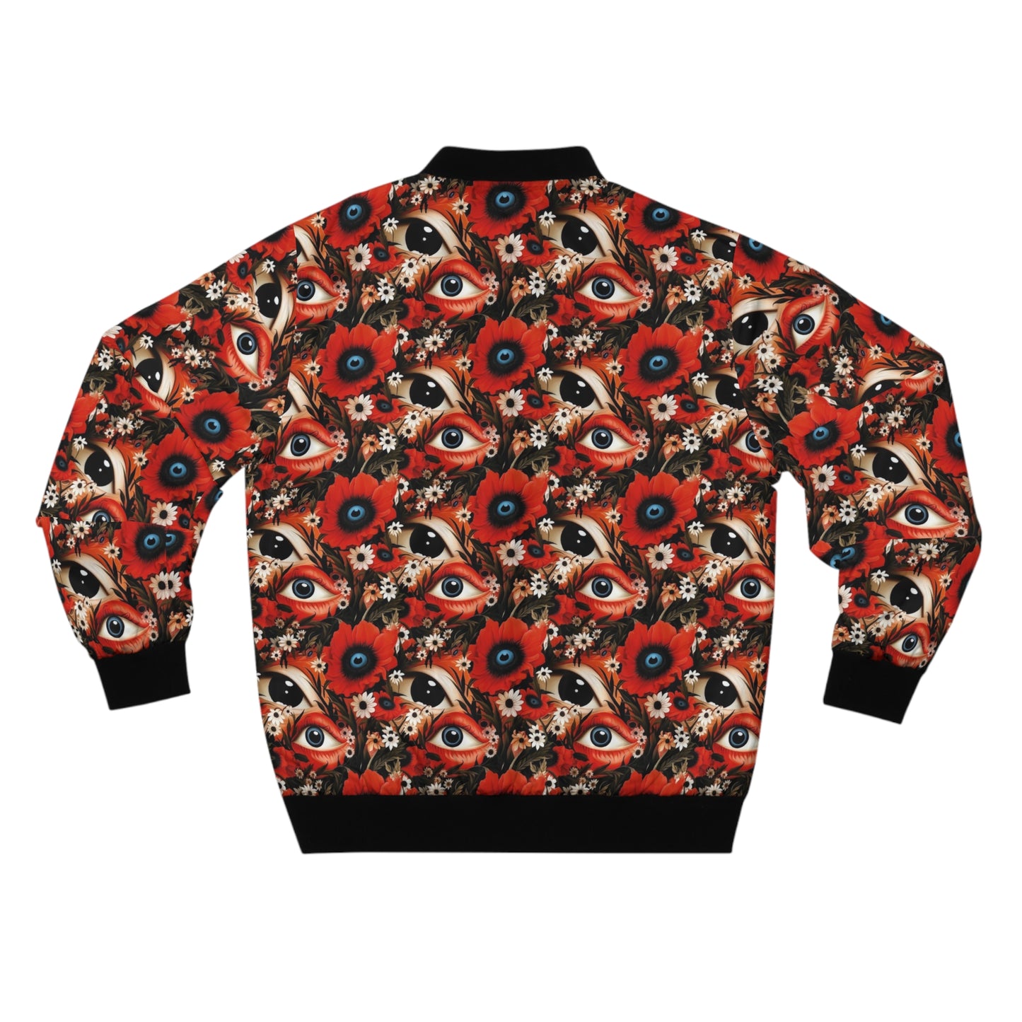 Flower Eyes Men's Bomber Jacket