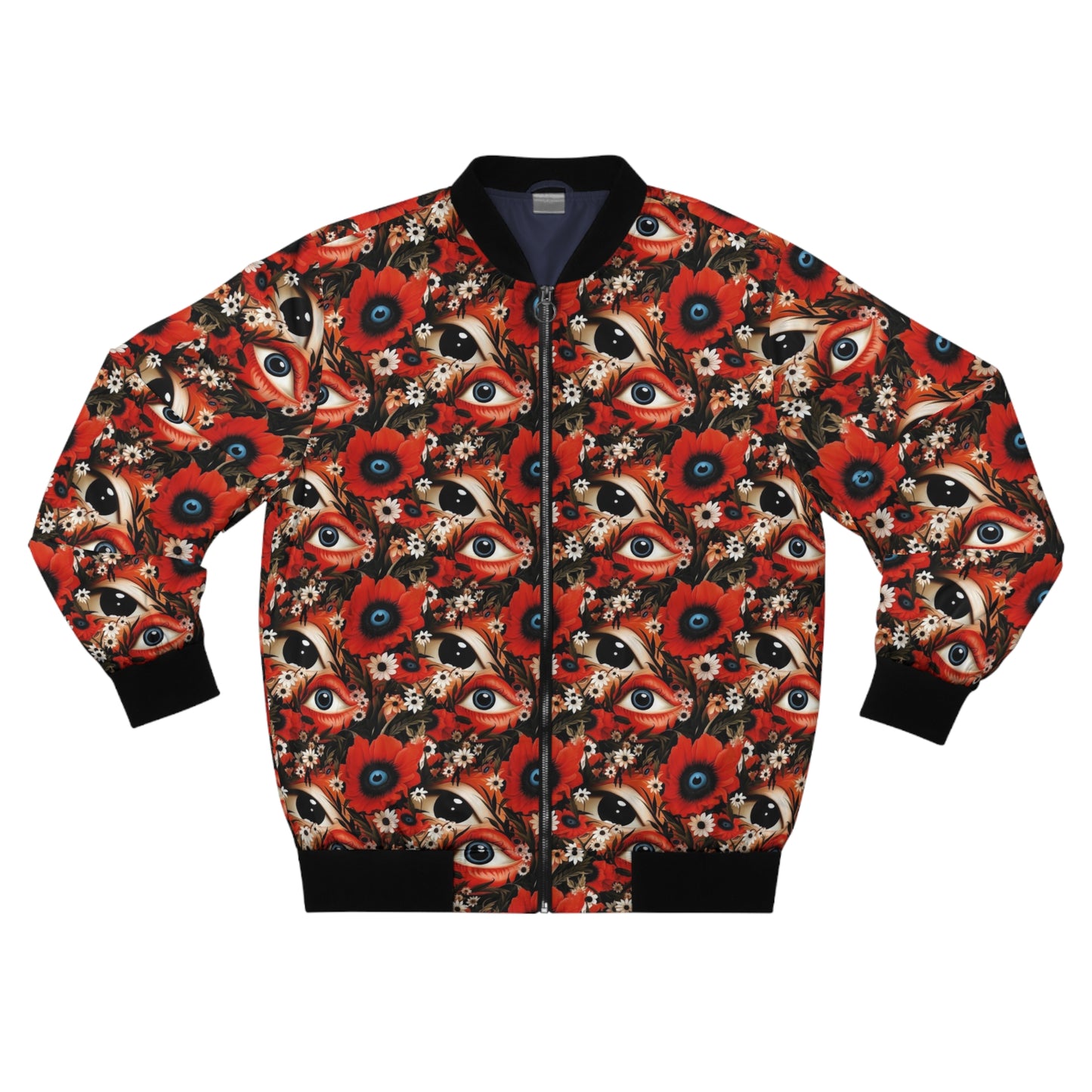 Flower Eyes Men's Bomber Jacket