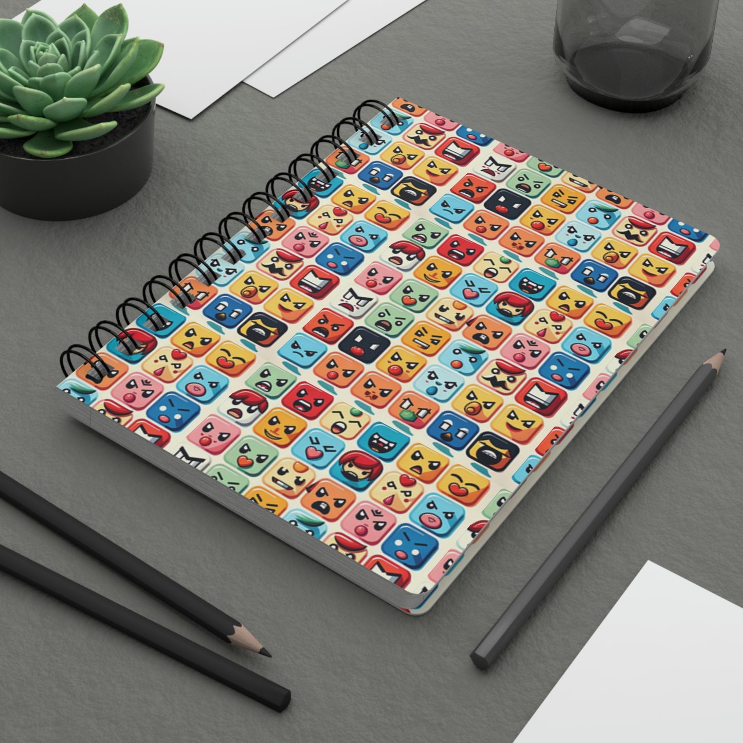 Emoji Friends Spiral Bound Journal