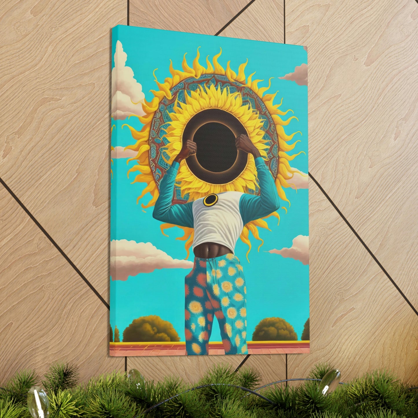 Sunflower Sammie - Canvas Gallery Wraps