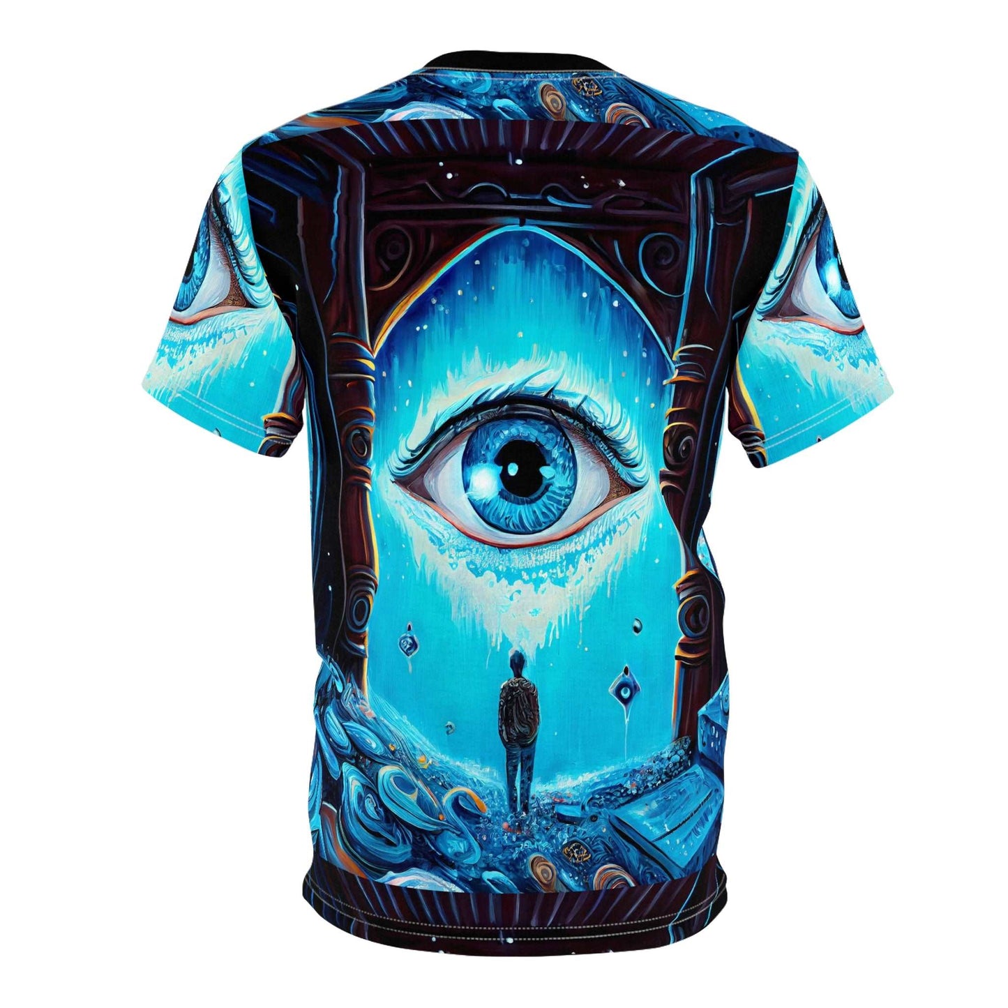 Eyes Have It #1 Unisex AOP Cut & Sew Tee