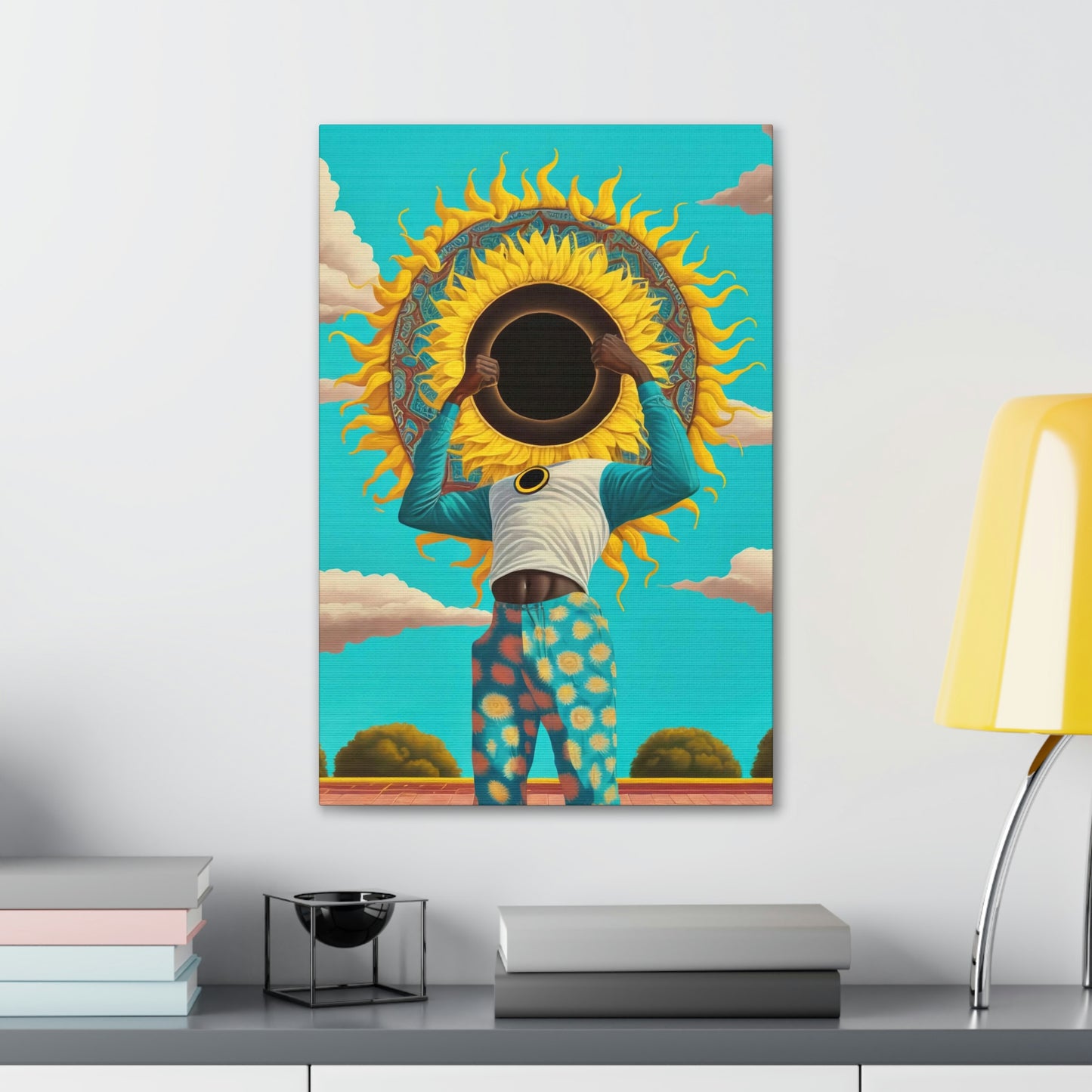 Sunflower Sammie - Canvas Gallery Wraps