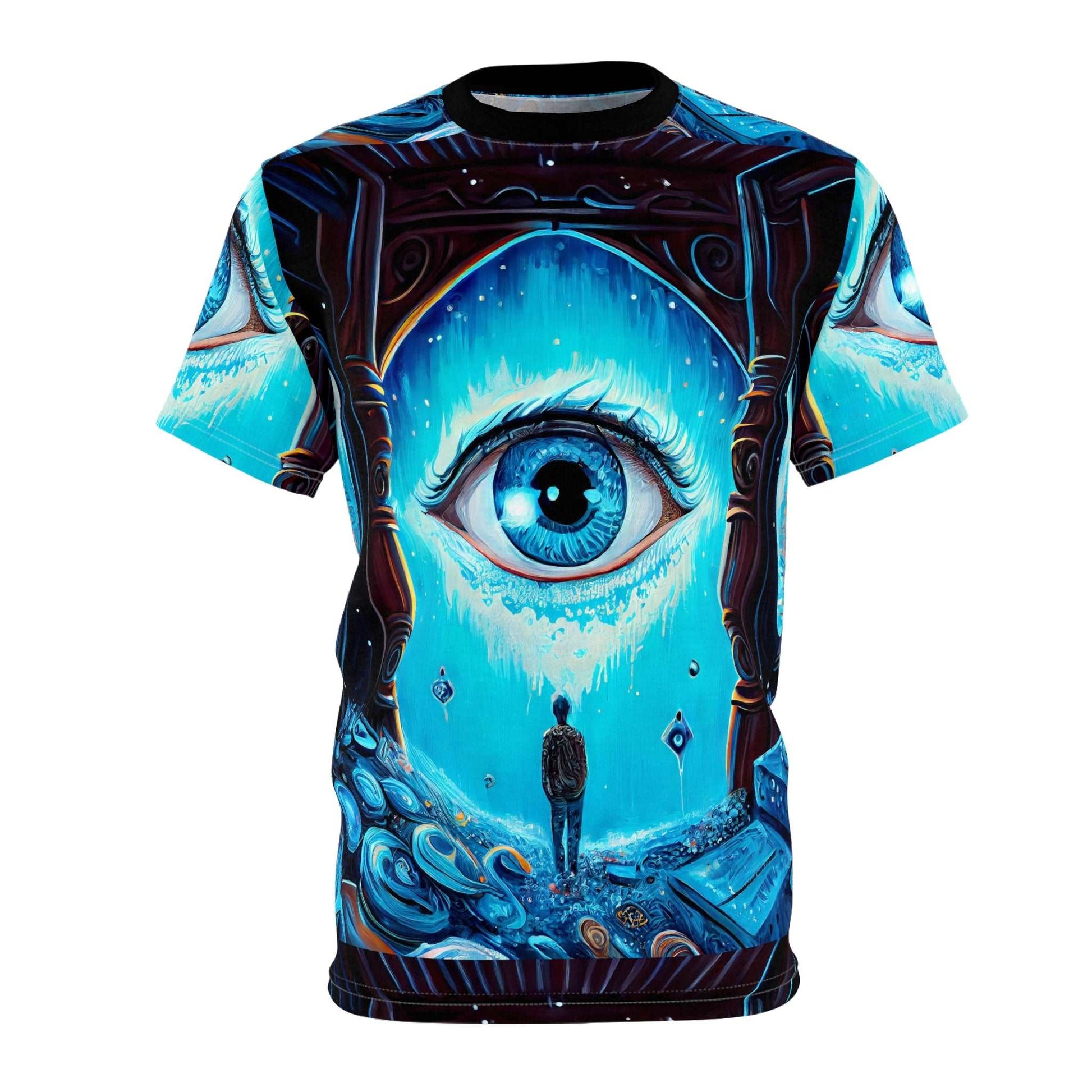 Eyes Have It #1 Unisex AOP Cut & Sew Tee