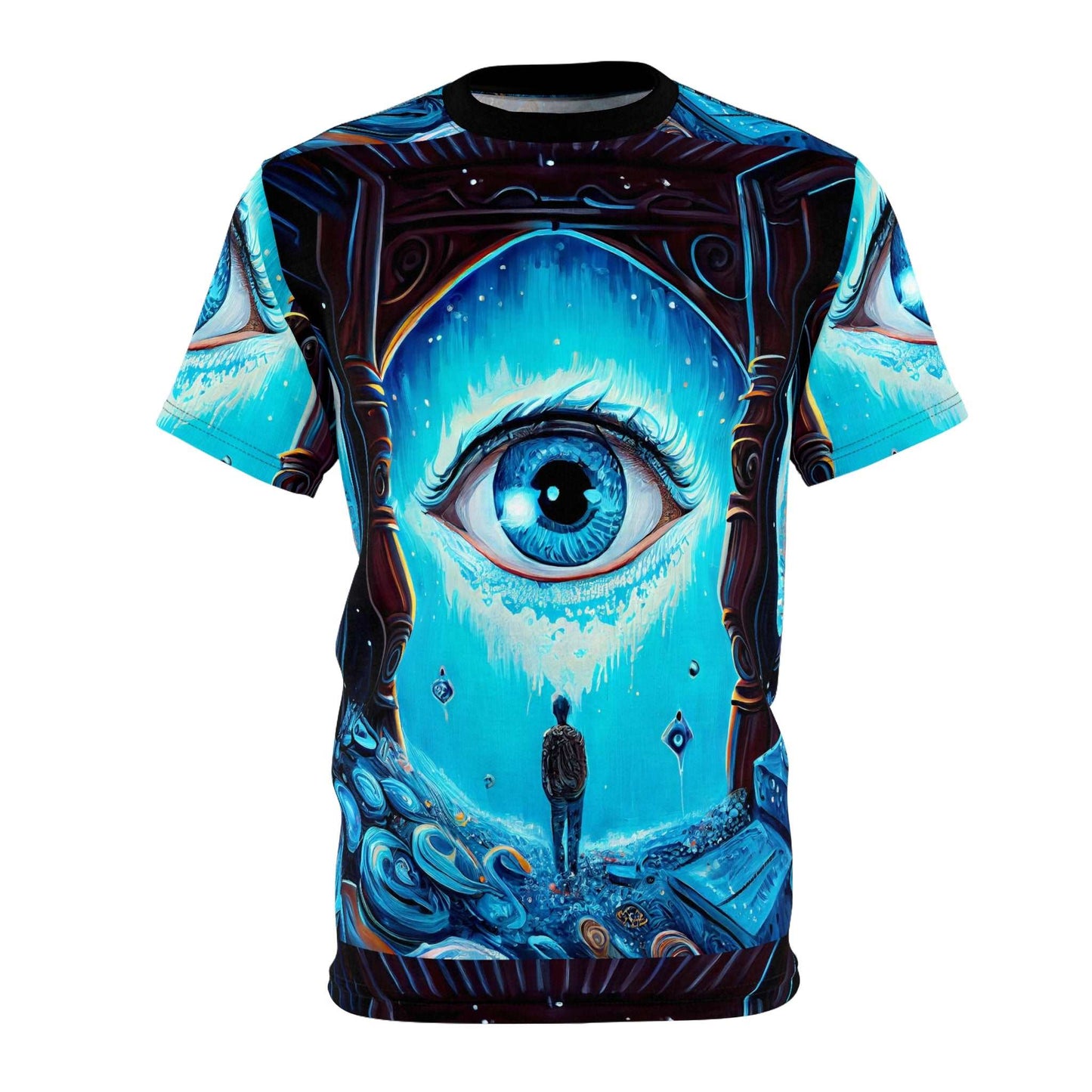 Eyes Have It #1 Unisex AOP Cut & Sew Tee