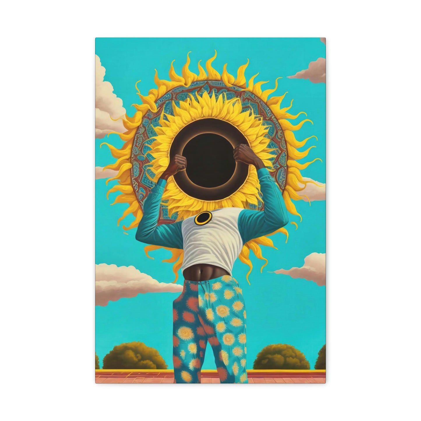 Sunflower Sammie - Canvas Gallery Wraps