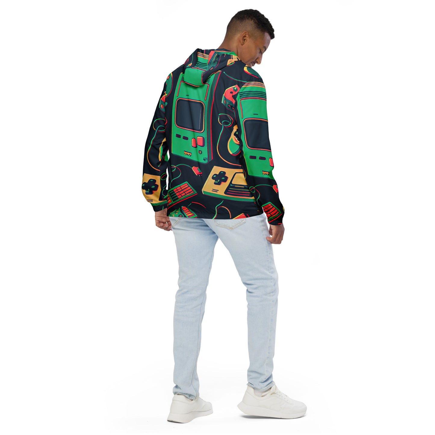 EST Aesthetics - Retro-Gamer Men’s windbreaker