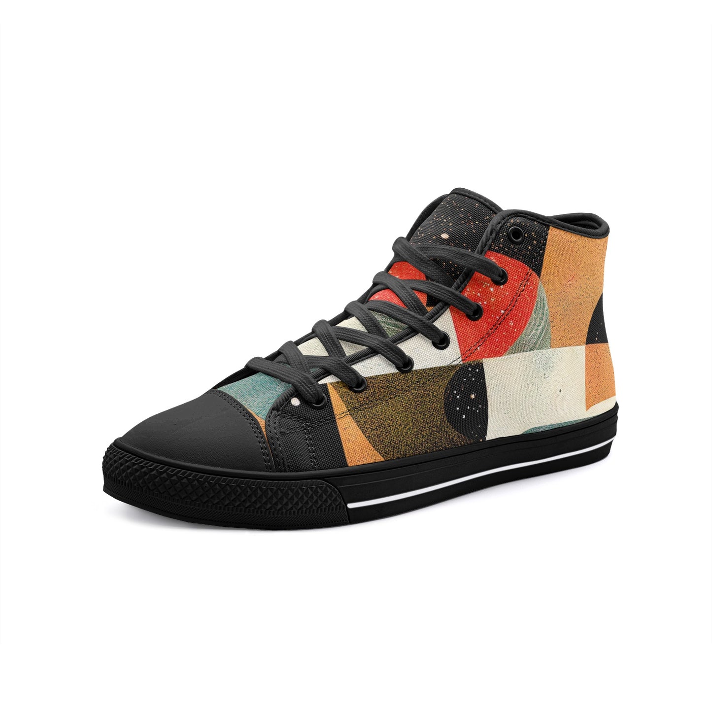 EST Aesthetics Unisex High Top Canvas Shoes