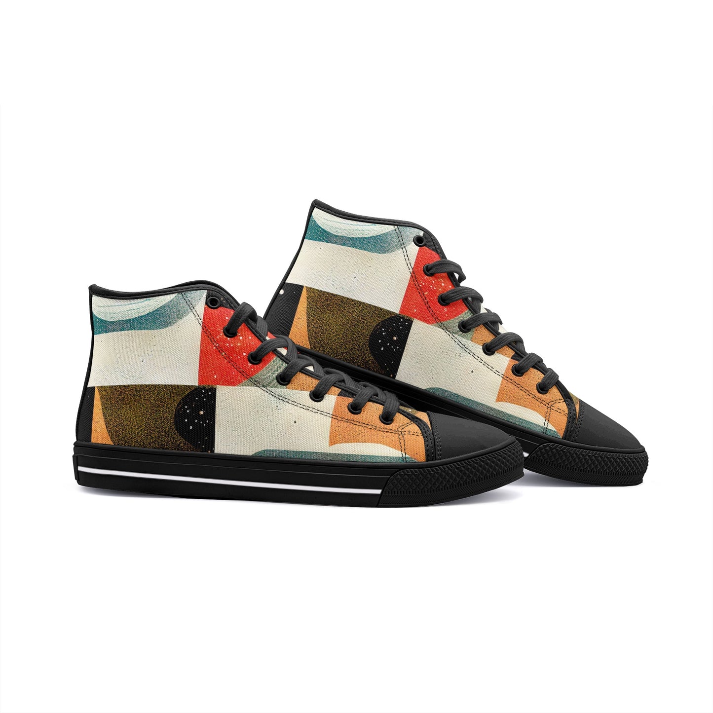 EST Aesthetics Unisex High Top Canvas Shoes