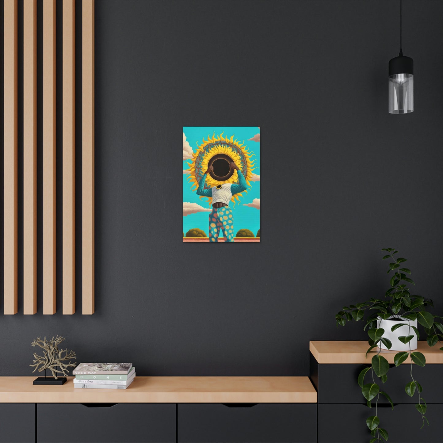 Sunflower Sammie - Canvas Gallery Wraps