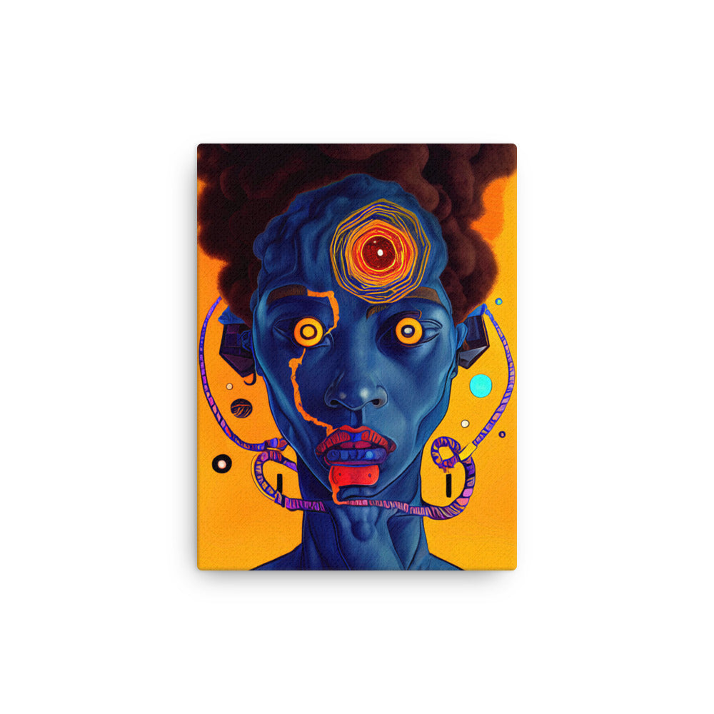 Indigo Psionic - Canvas Prints