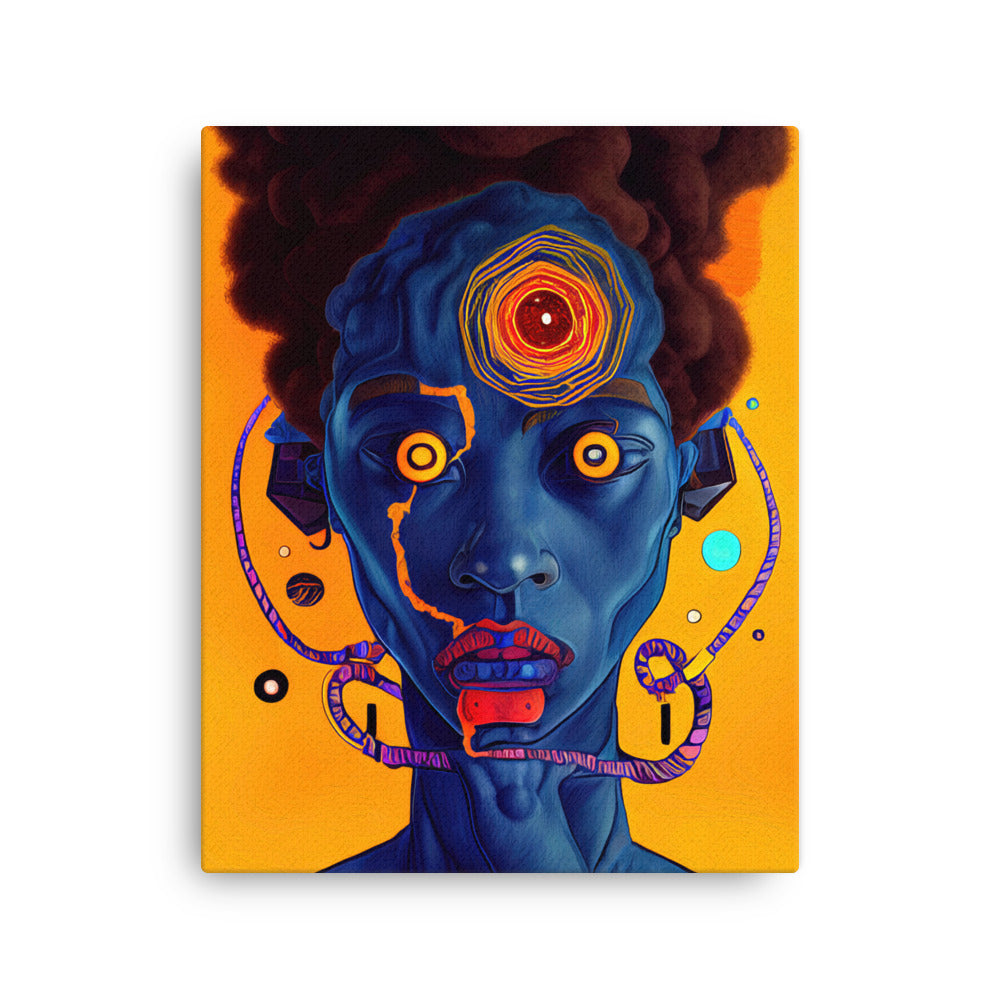 Indigo Psionic - Canvas Prints