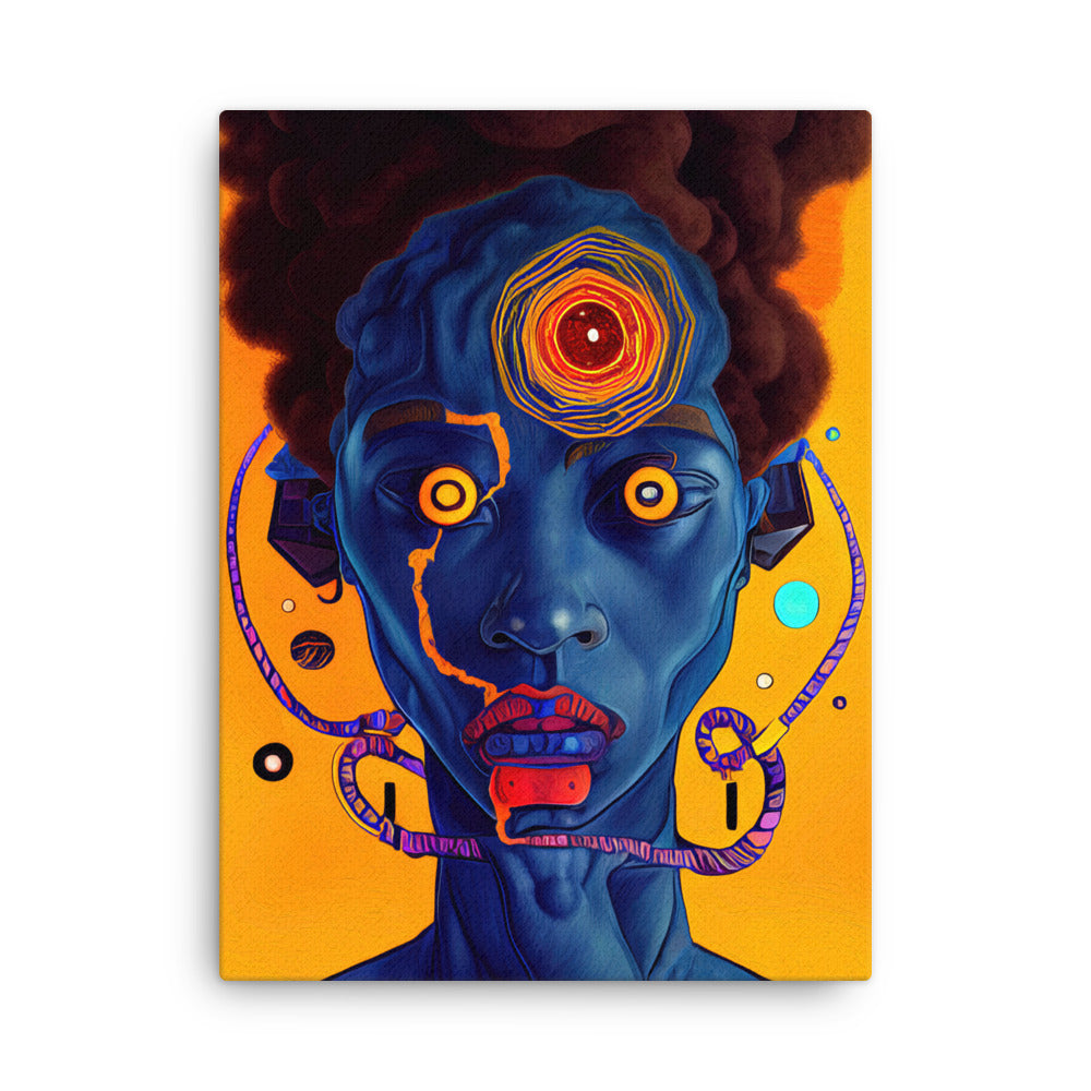 Indigo Psionic - Canvas Prints