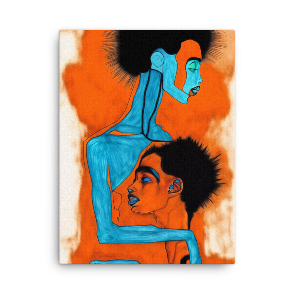 Ethereal Embrace #1 - Canvas Prints