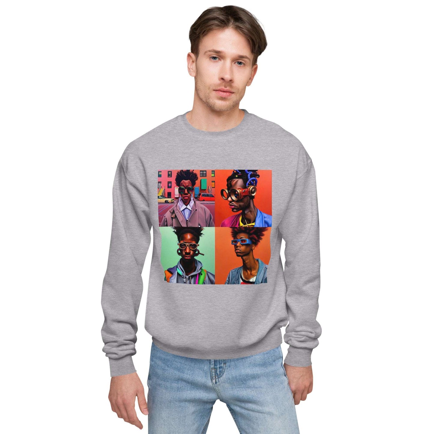 EST Unisex fleece sweatshirt 4